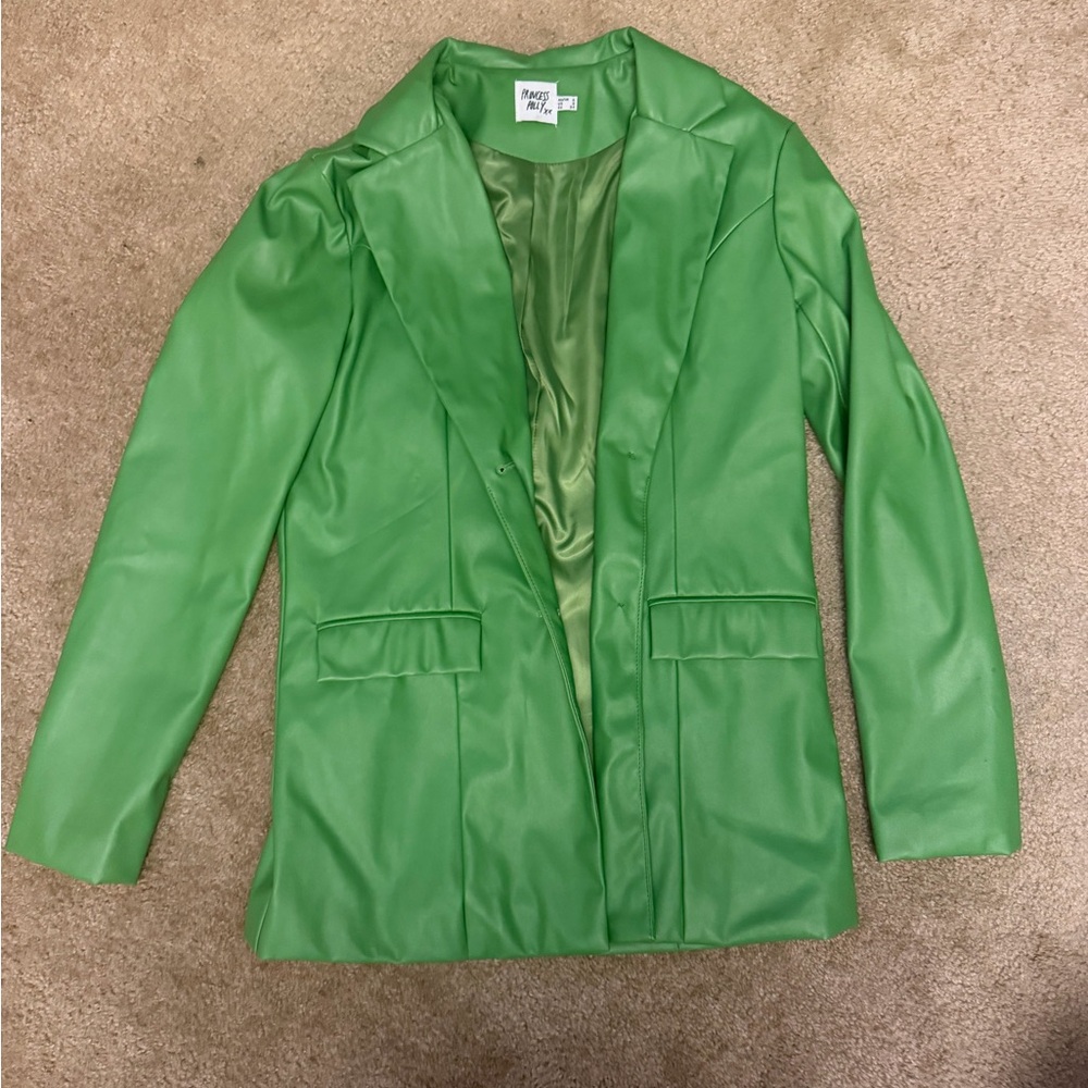 Princess Polly Vibrant Green Blazer